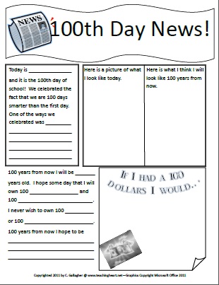 100 Days Of School Coloring Pages